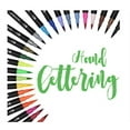 thumbnail image 2 of Topboutique Colouring Pens, 24 Colours Felt Tip Pens Double Brush Pens Art Marker Pens for Colouring, Hand Lettering Drawing Sketching Painting Calligraphy Brush Tips and Fineliner Tips, 2 of 7