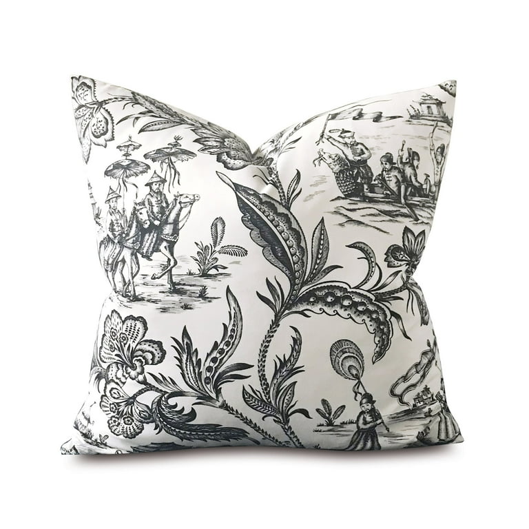 Murfreesboro Square Throw Pillow [Charcoal] – 615 Collection