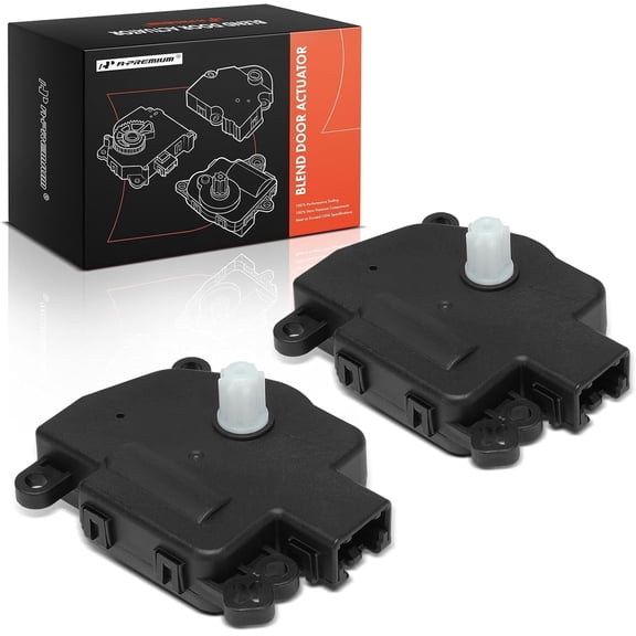 A-Premium HVAC Blend Door Actuator Compatible with Dodge Grand Caravan 2008-2020, Charger 2008-2023, Challenger 2008-2023, Dakota & Chrysler Town & Country 2008-2016, 300 & Volkswagen Routan, 2-PC