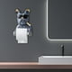thumbnail image 4 of Paquete de 3 soportes para papel higiénico Soledad soporte para toallas de papel decoración de perro, 4 of 9