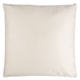 thumbnail image 3 of SAFAVIEH Tinsley Cowhide 20" x 20" Pillow Geometric Pillow, White/Silver, 3 of 3