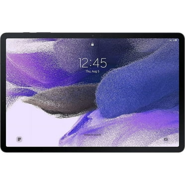Restored Samsung Galaxy Tab S7 FE 12.4" 64GB Mystic Black Cellular WiFi SMT733NZKSXAR (Refurbished)