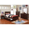 thumbnail image 6 of Furniture of America Covington Wood Brown Cherry Kids Trundle, 6 of 6