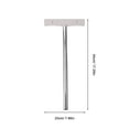 thumbnail image 2 of Hemoton Handheld Sign Poles 2pcs suitable Parade Sign Rod Stainless Steel Holder Welcome Signs for Parades, 2 of 8