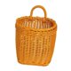 thumbnail image 3 of Cesta Colgante Tejida con Doble Función para Pared O Superficie Organizador de Almacenamiento con Asa de Fácil Transporte Recipiente Ventilado para Fr 13 cm x 11 cm x 17 cm, 3 of 9