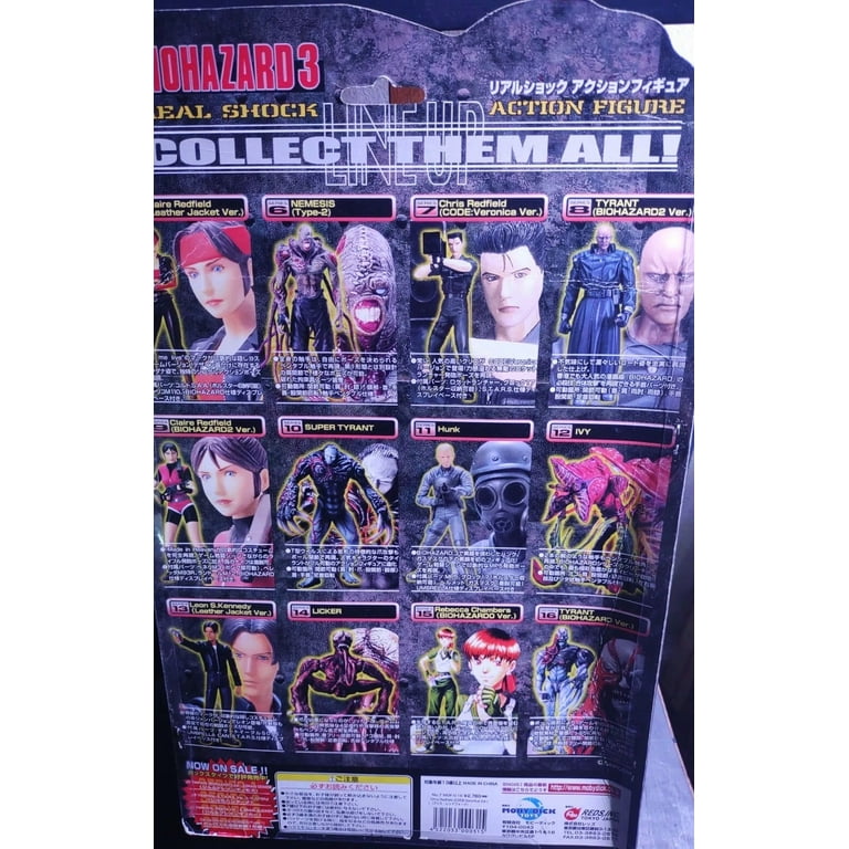NECA Resident Evil Archives Chris Redfield Real Shock Action