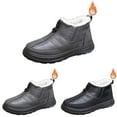 thumbnail image 4 of NOKIO Men's Snow Boots Fashion Casual Sneakers Breathable Flat Bottom Casual Shoes Winter Padded Warm Men's Boots Men'S Insulated Fashion Boots, 4 of 5
