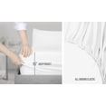 thumbnail image 4 of Juego de sábanas Utopia Bedding, tamaño completo, microfibra, 4 piezas, color blanco, 4 of 8