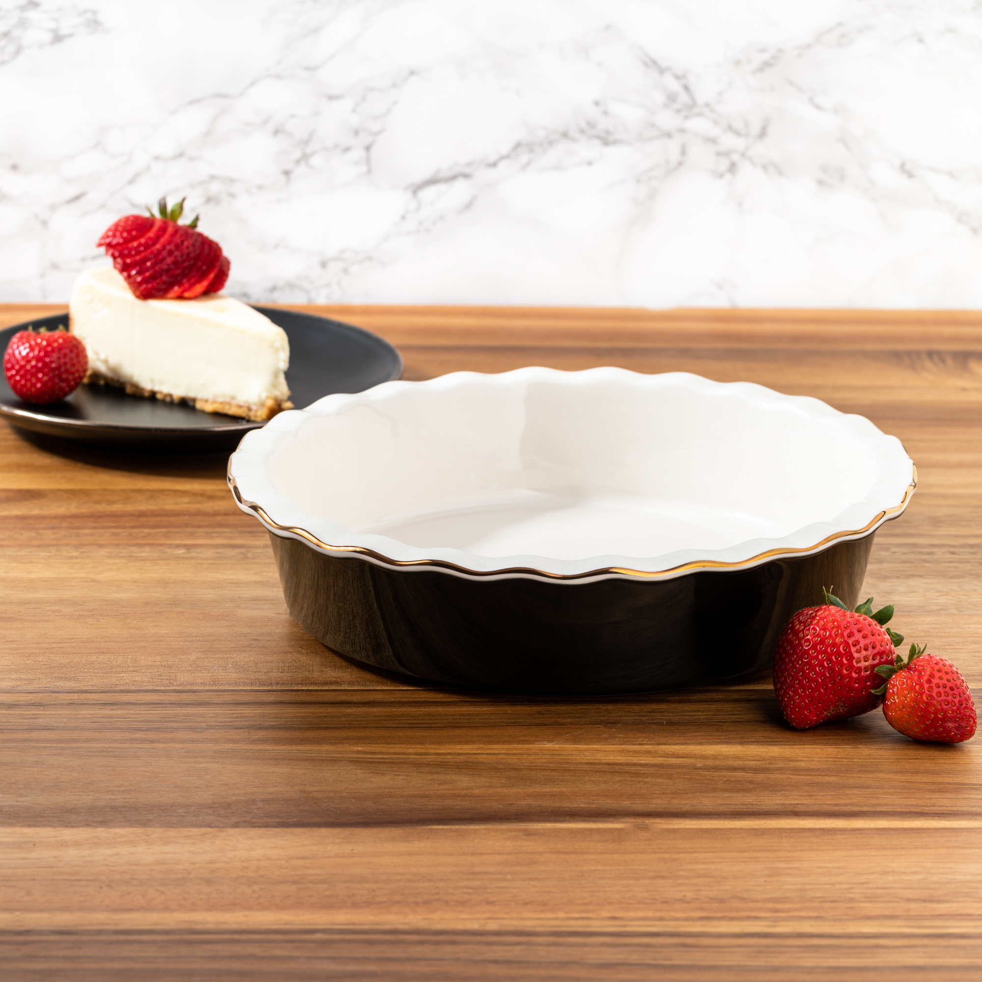 Thyme & Table 9" Stoneware/Ceramic Pie & Tart Pan