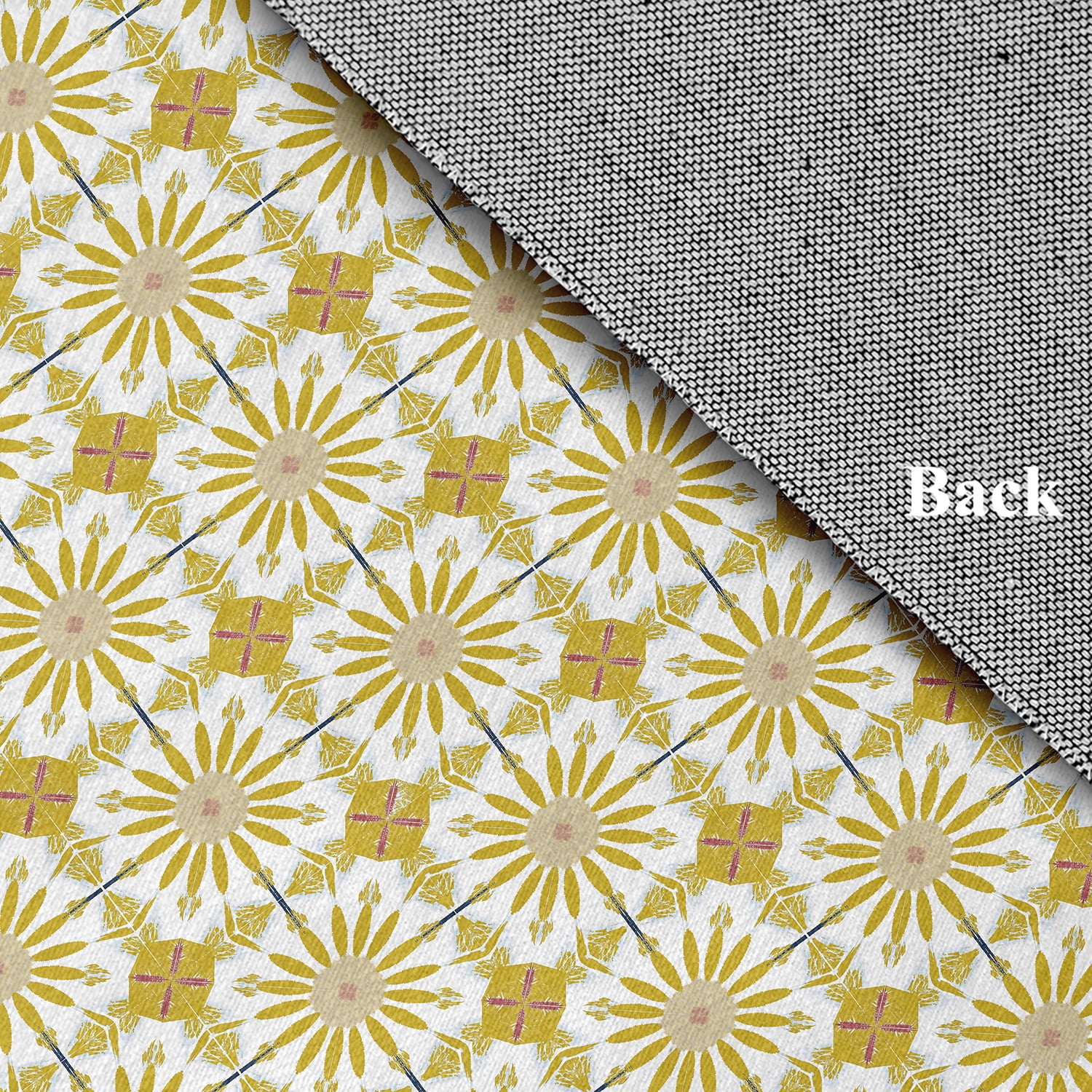 Simply Daisy 18" x 30" Sunny Mustard Chaney Rug