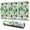Multicolor Christmas Tree, variant on Long Mouse Pads for Desk,Light Green Christmas Tree and Snow Desk Mats on Top Of Desks, Desk Mouse Pad Extra Large with 3mm Non-Slip Base and Stitched Edge for Gaming,Work,Home 35.4x15.7in