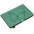 thumbnail image 6 of Galaxy Tab S4 10.5-inch 2018 SM-T830/T835 Case,Allytech Embossed with Butterfly Series Folio Stand Wallet Case with Cards/Cash Holder for Samsung Galaxy Tab S4 10.5-inch 2018 Release Tablet, Green, 6 of 7