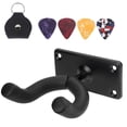 thumbnail image 1 of Guitar Hanger, Guitar Wall Swing Metal Structure Display Hanging Sponge Tube  For Bass For Guitar, 1 of 8