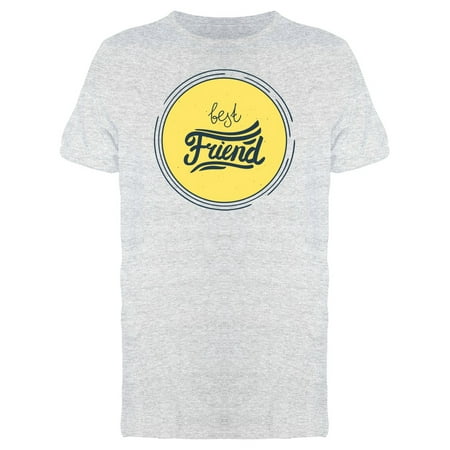 Best Friend Yellow Circle Tee Men's -Image by