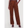 thumbnail image 3 of Women's Patterned Drawstring Waist Straight Leg Pants, 3 of 4