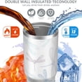 thumbnail image 4 of 1pc dragonfly 30oz Tumbler with Straw & Handle - Insulated Stainless Steel Cup | Holiday Gift for Man Women (Christmas, Valentine's, Birthday), 4 of 7