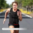 thumbnail image 4 of stanreset Weighted Vest Multi Pockets Adjustable Weights Jacket Loading Weighted Vest for Running Weight Lifting Fitness Exercise, 4 of 7