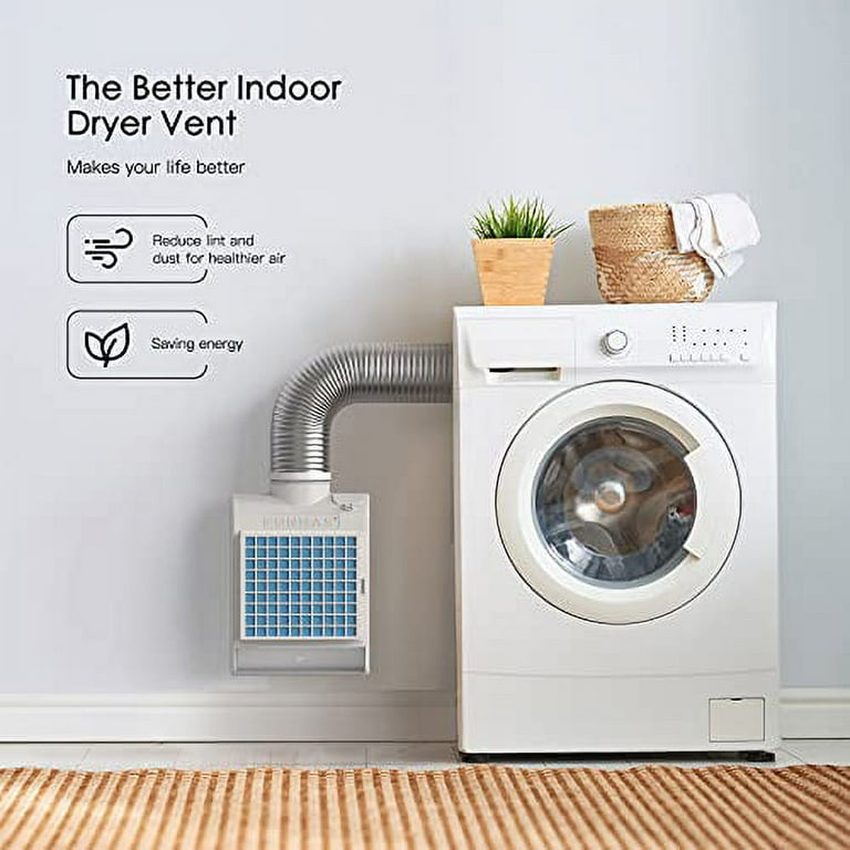 FUNMAS 3-in-1 Dryer Vent: Stainless Steel Polyester Filters