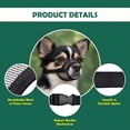 thumbnail image 5 of GASTROPOD Dog Muzzle for Small Dogs-Soft Air Mesh Small Dog Muzzle | for Barking And Biting Prevention | Puppy Muzzle for Grooming Allows Panting&Drinking, 5 of 8