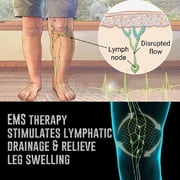 Leg Massager for Circulation Calf Massager with Heat 3 Modes 3 Intensities Helpful for Pain Relief RLS Edema and Muscles Relaxation - Great Gift for Wife Parents Friends