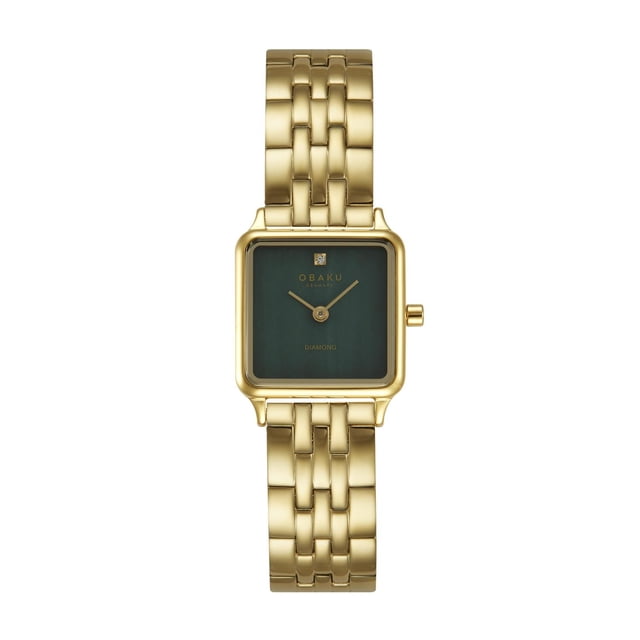 Reloj Obaku Denmark V301LXGESG Adamas Sugar-Dorado