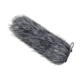 thumbnail image 2 of Mic Mic Deadcat Muff Muff Wind Screen Soft Fácil de usar Cubierta de micrófono de Windjammer de micrófono ligero profesional para uso en exteriores , 24 cm, 2 of 8