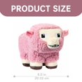 thumbnail image 3 of Plush toy Minecraft Movie Basic Plush Pink Sheep 8" Soft Dolls Inspired by The Video Game, 3 of 9