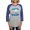 Heather/Blue, variant on CafePress - Coolest Grandma Long Sleeve T Shirt - Womens Baseball Tee