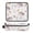 Watercolor Hedgehogs Pattern, variant on Hair Tool Organizer Bag with Heat Resistant Mat Removable Travel Storage Case for Hot Air Brushes Curling Irons Various Poses Penguin Patterns