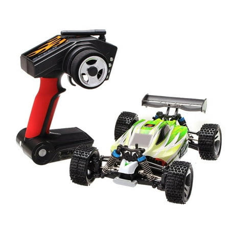 Wltoys A959B RC Car 1:18 4WD 2.4G 70km/h 1400MAH Off Road Upgraded 540 Brush Motor High Speed Truck Buggy Racing Toys Cool Gift for Kids
