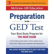 McGraw-Hill Education Preparation for the GED? Test [Paperback - Used]