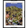 thumbnail image 5 of Art.com Charge of the Rough Riders At San Juan Hill in 1898 Giclee Print, Black Frame Wall Art, 23" x 29", 5 of 5