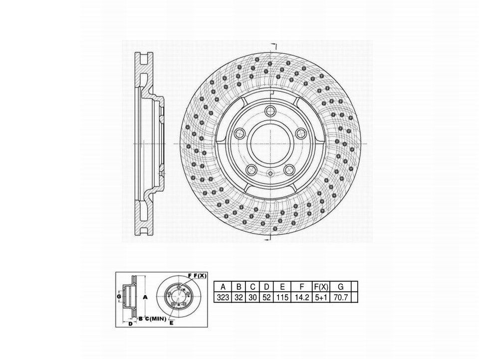 Winstop Brake Rotor, Front WS251842, Pontiac Grand Prix 2008-2005