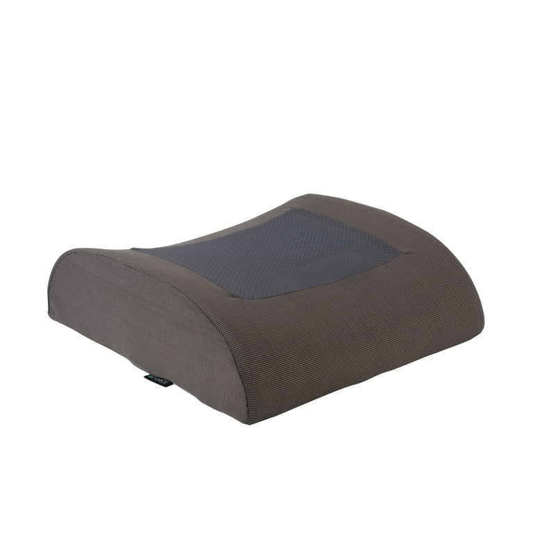 Cooling Gel Memory Foam Seat Cushion, Fabric Cover with Non-Slip  Under-Cushion Surface, 16.5 x 15.75 x 2.75, Black