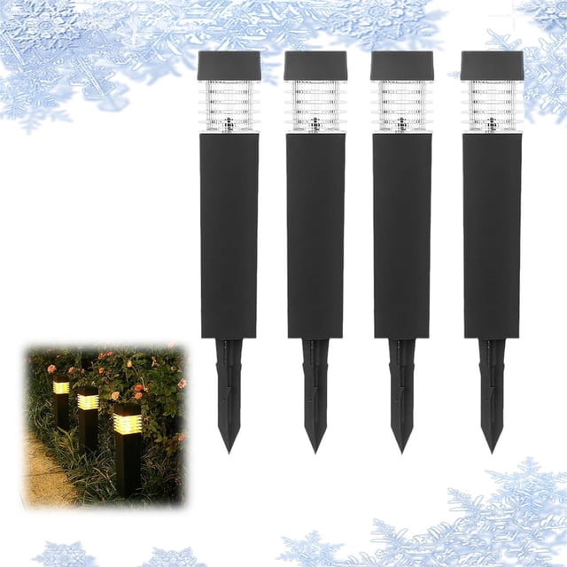 4pc Solar Lights Mini Solar Lights Outdoor Solar Lights Grounded Solar Lights for Fence Poles Floor Lamp with Table Panel Light Ceiling Projection Lamps for Bedrooms Lampshades for Small Table Lamp