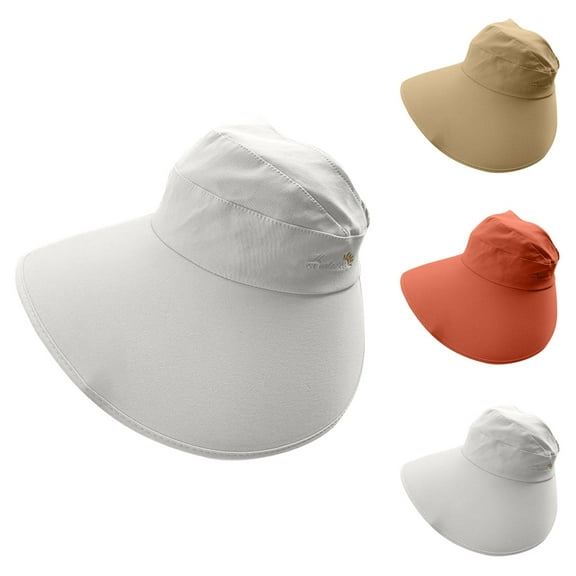 Womens Sun Hat – Wide Brim Straw Floppy Hat with UV Protection, Foldable Packable Summer Hat for Outdoor, Garden, Pool, Beach, Vacation and Travel Use