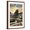 Brown Frame, variant on Art.com La Push Beach and Motorcycle, Washington Art Print by Lantern Press, White Frame Wall Art, 17" x 23"