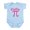 Sky Blue, variant on CafePress - Cutie Pi Infant Bodysuit - Baby Light Bodysuit, Size Newborn - 24 Months