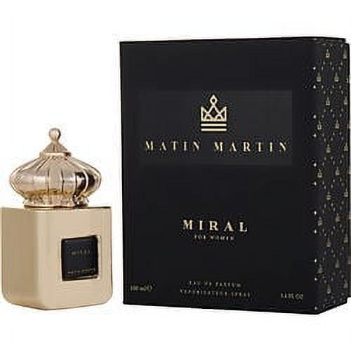 MATIN MARTIN Miral Eau de Parfum para mujer, pera, mandarina, ciruela, aroma afrutado y duradero, perfumería árabe de Matin Martin