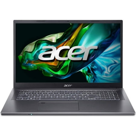 acer Aspire 5 17 Laptop 2025 17.3" FHD 1920 x 1080 Intel Core i5-1335U, 10-core, NVIDIA GeForce RTX 2050, 16GB DDR4, 512GB SSD, Backlit KB, Thunderbolt 4, Wi-Fi 6E, Bluetooth 5.1, Windows 10 Pro