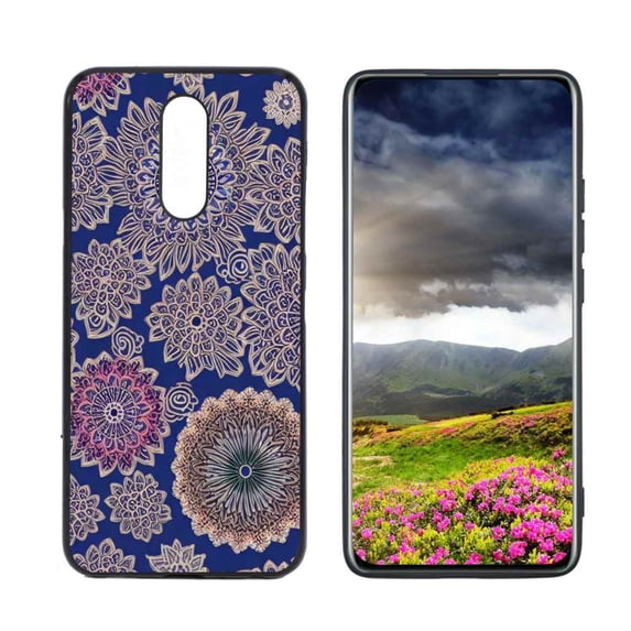 Floral-Mandala-71 Phone Case, Degined for Harmony 3 Case Men Women, Flexible Silicone Shockproof Case for Harmony 3