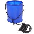 thumbnail image 1 of 1 Pce Baril de Pêche Pliant EVA Seau de Pêche Conteneur de Stockage d'Eau Fourniture de Pêche Extérieure avec Corde, 1 of 5