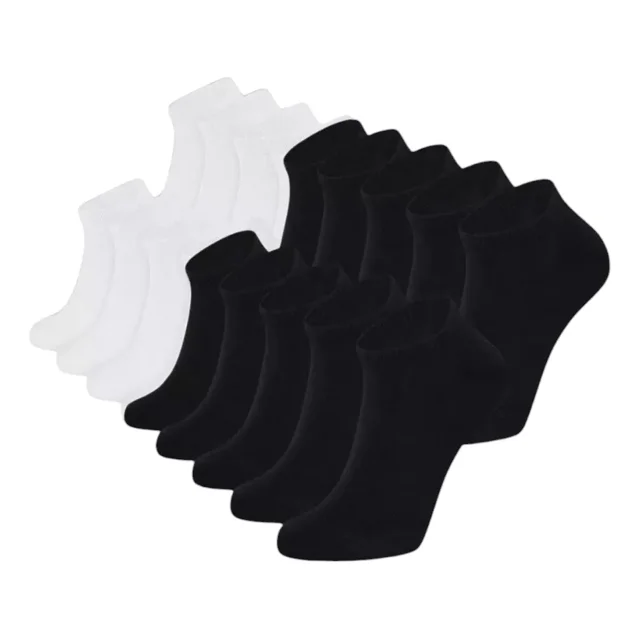 Calcetín Hombre Dama Algodón 12 Pares De Talla 23 A La 30
