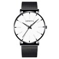thumbnail image 2 of Resicozy Watch for Women Leather Band Wristwatch Elegant Daily Waterproof Dress Round Case Watch B One Size, 2 of 3