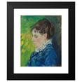 thumbnail image 2 of Armand Guillaumin 20x24 Black Modern Framed Museum Art Print Titled - Portrait of the Artist's Wife (circa 1888), 2 of 5