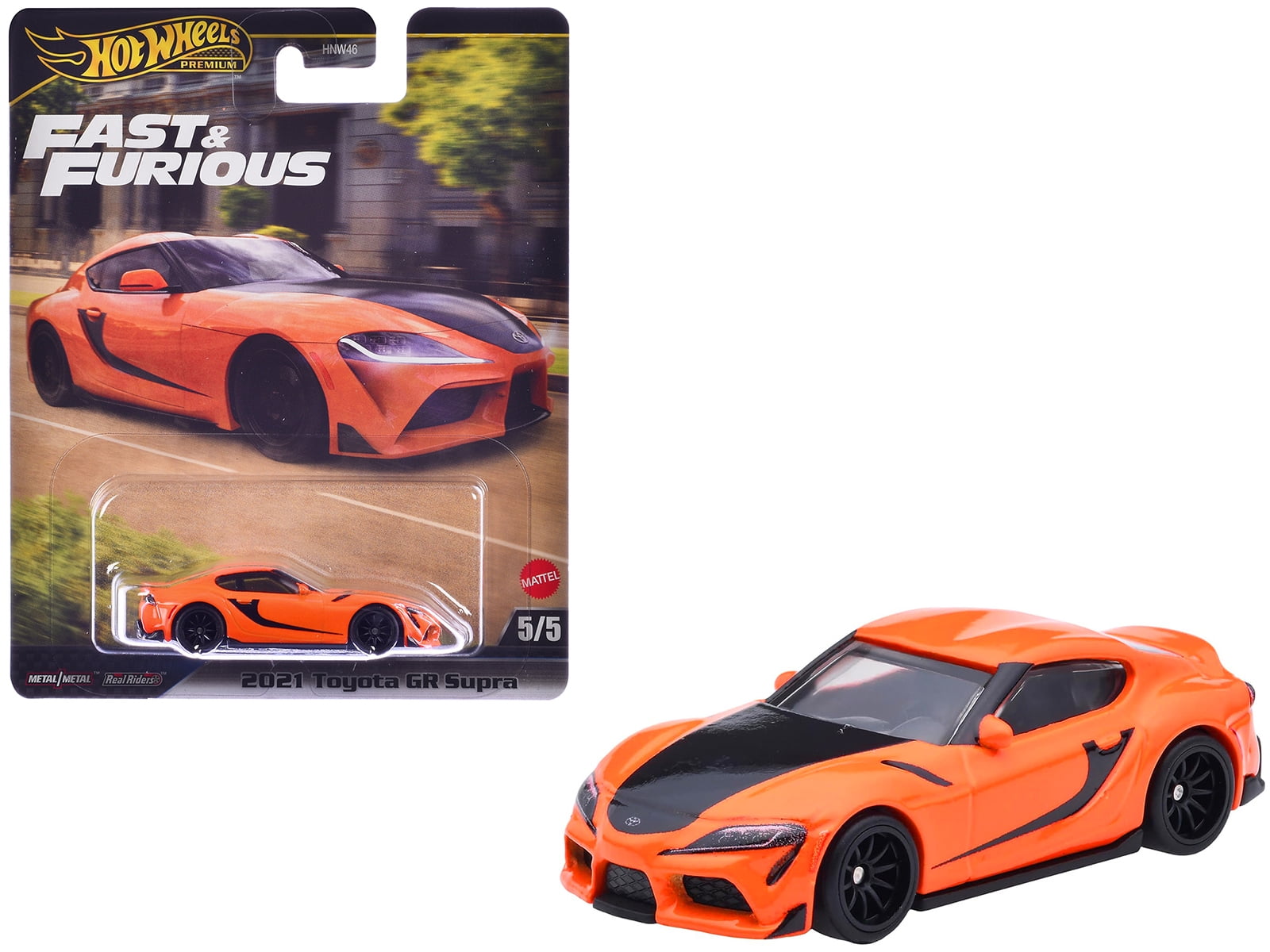 2021 Toyota GR Supra Orange and Black 