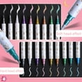 thumbnail image 4 of Mefallenssiah 3Ml Double-Head Quicksand Highlighter Soft-Tip Highlighter Pen Set, 4 of 8
