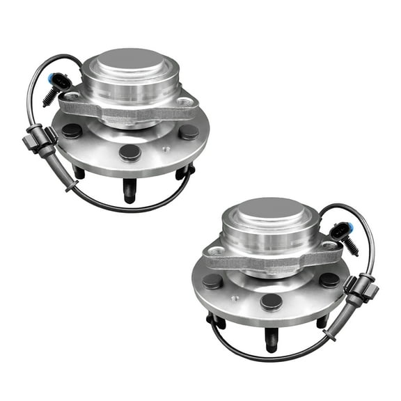 Pair of 2 Front Wheel Hub Bearing Assembly For 2005 2006 Chevrolet Silverado 1500 RWD