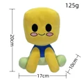 thumbnail image 4 of 2025New Blox Buddies Plush Toys Cartoon Girl Black with Hat Yellow Decorative Doll Home Room Gifts for Kids 2023, 4 of 7