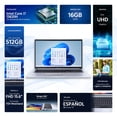 thumbnail image 2 of Laptop ASUS Vivobook 15 Intel Core i7 13620H 16GB RAM 512GB SSD 15.6" Windows 11 Home Teclado en Español, 2 of 5